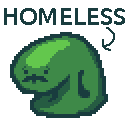 Slimeguy, a unused character in Milk Quest 2